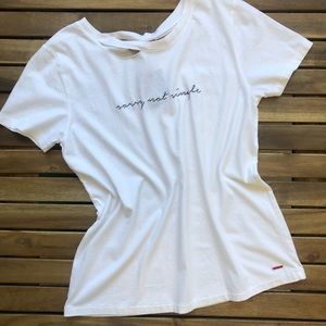 NWT N:Philanthropy Harlow Cotton Graphic Tee S
